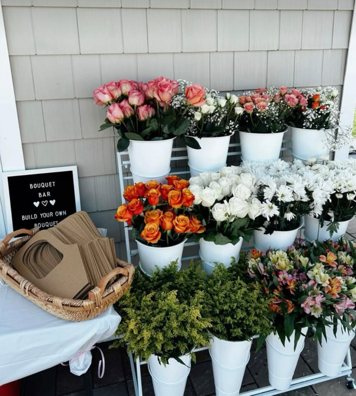 DIY flower bar rental orlando