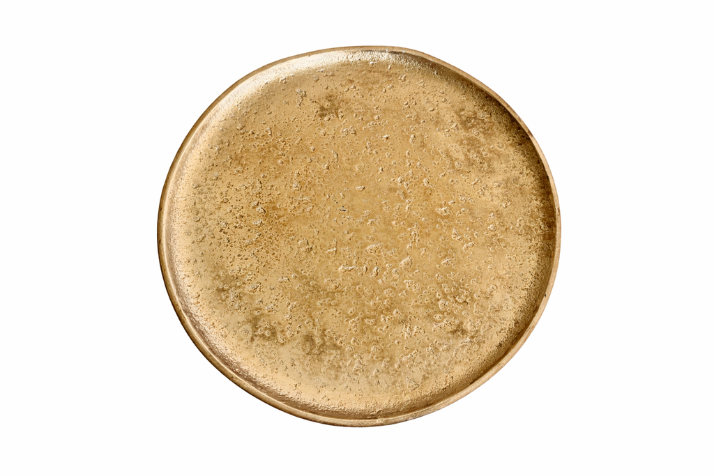 Gold Cake Plate
