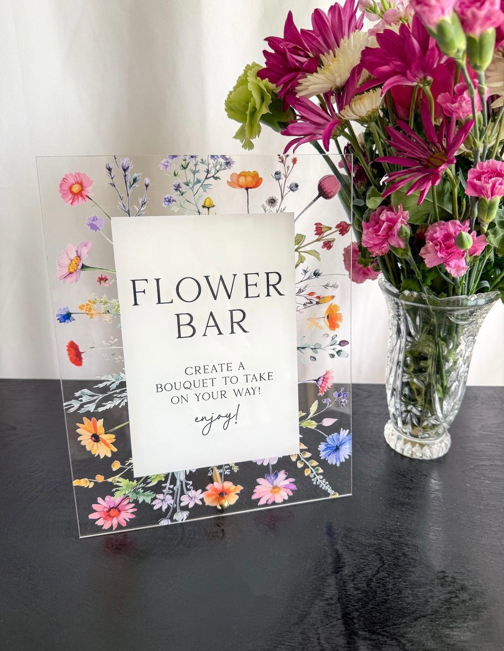 Flower Bar Sign