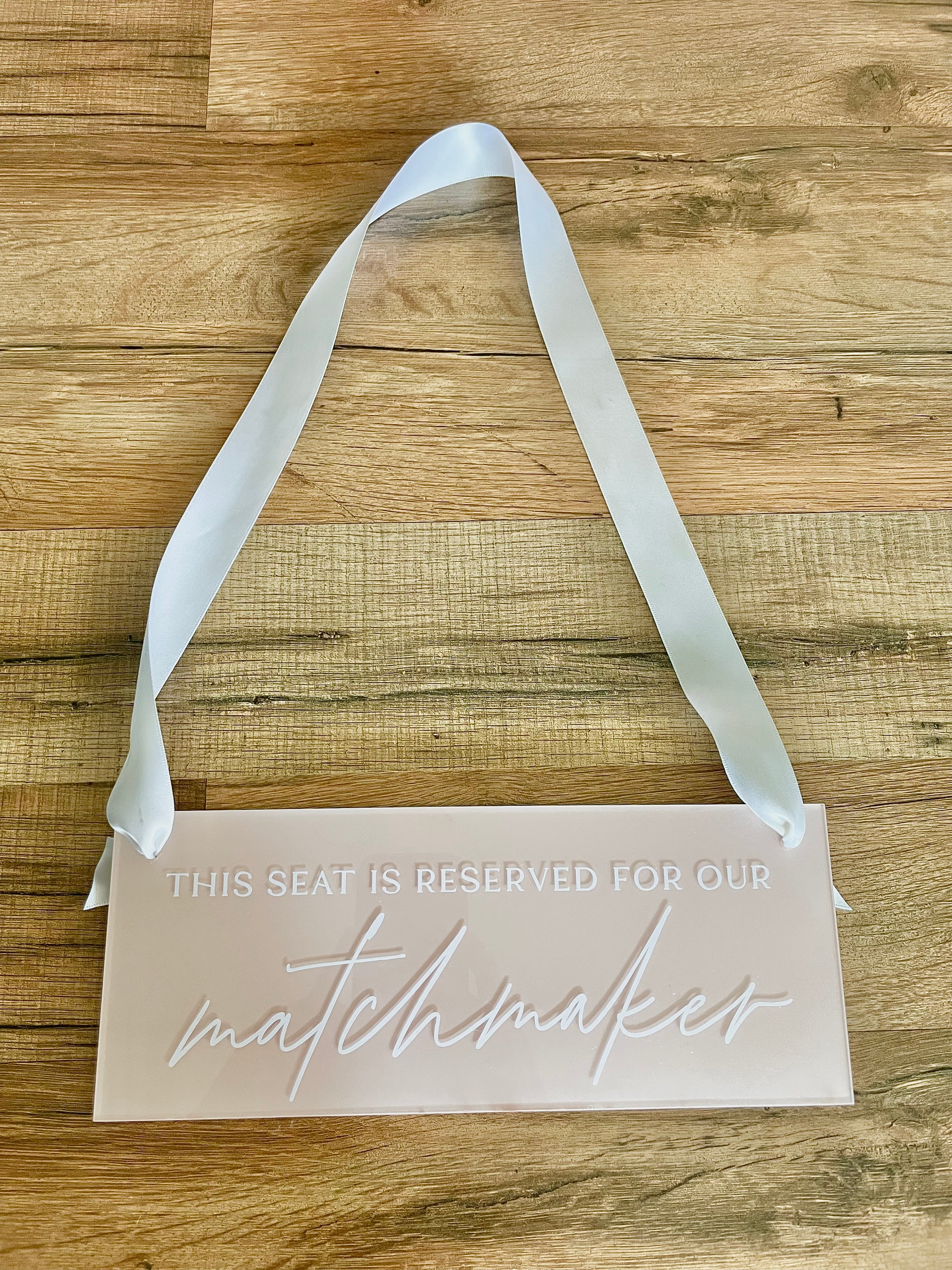 Matchmaker Sign