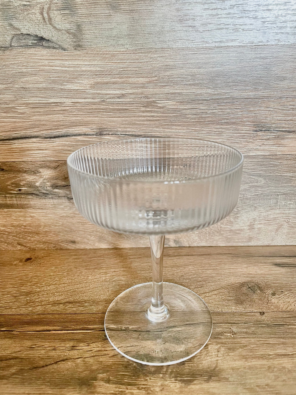 clear coupe glass rental