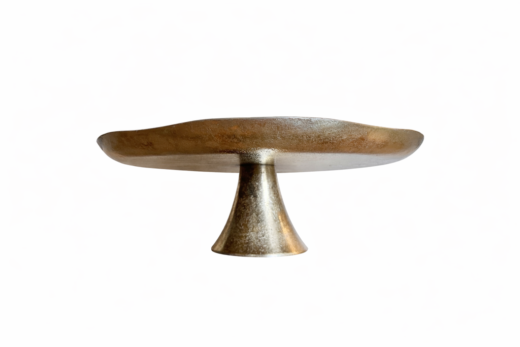 Gold Cake Plate