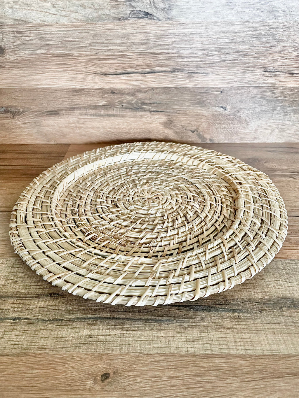 Rattan Charger Plate