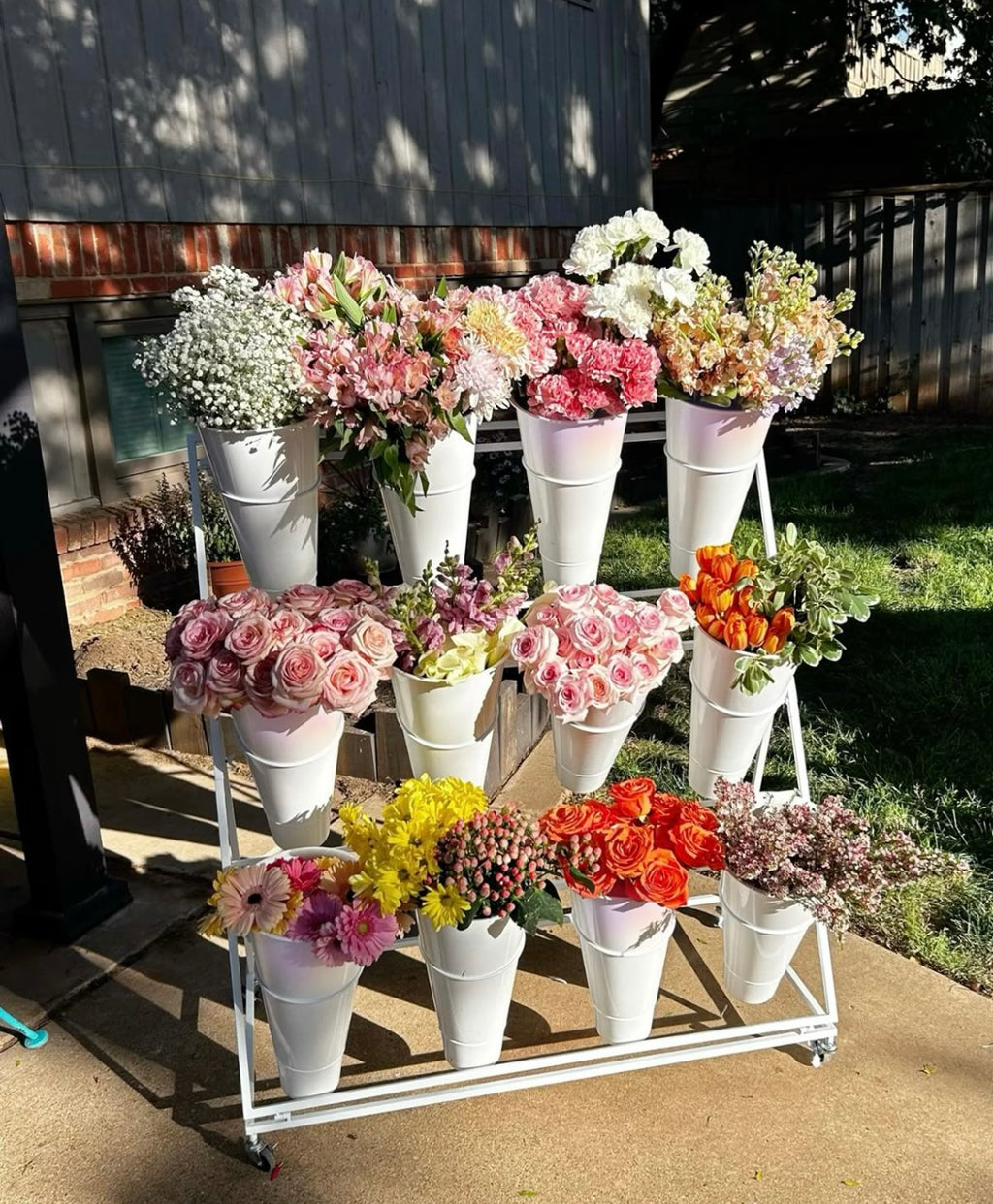 Flower Diy Rental Flower Bar Rental – Orlando Wedding and Event Rentals